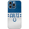 NFL Indianapolis Colts White Striped iPhone 16 Pro Skin